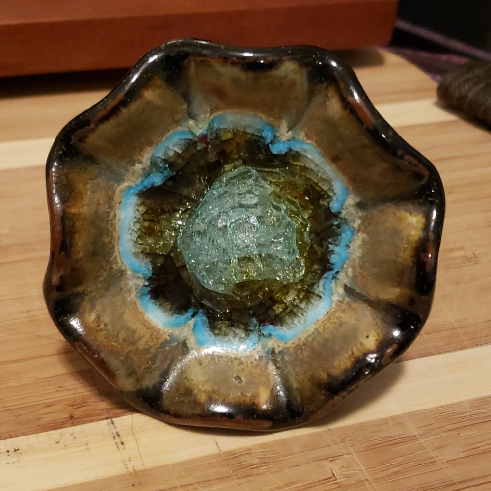 Pottery bottle stopper